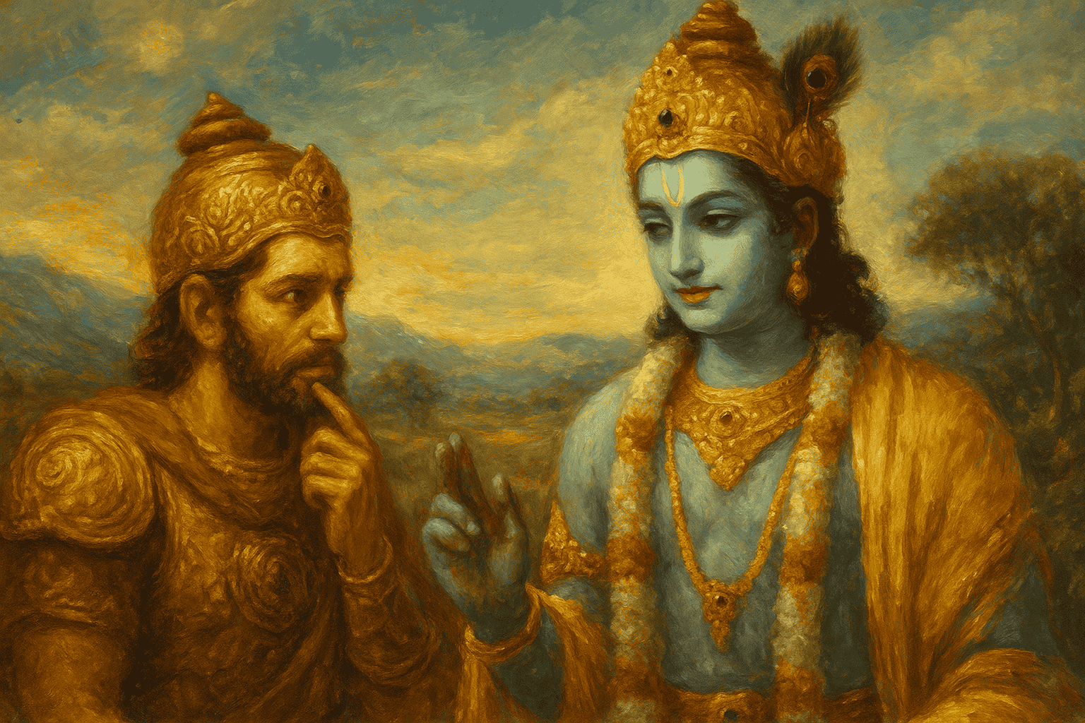 Modern Problems, Gita Solutions - You doubt everything? Krishna's not impressed.